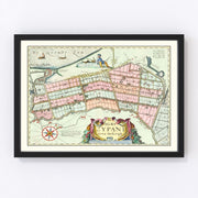 Zijpe Vintage Map 1665