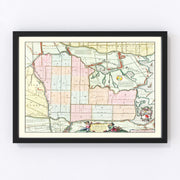 Schermer Vintage Map 1665