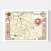 map of Brabant