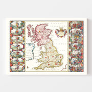map of England