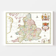map of England