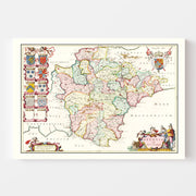 map of Devon