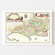 map of Dorsetshire