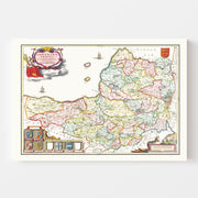 map of Somerset