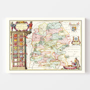 map of Wiltshire