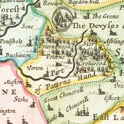 old Wiltshire map