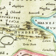 old Hampshire map