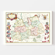map of Surrey