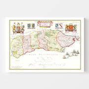 map of Sussex