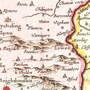old Sussex map