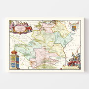 map of Hertfordshire