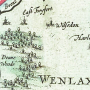 old Middlesex map