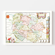 map of Herefordshire