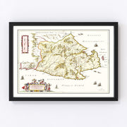 Caithness Vintage Map 1665