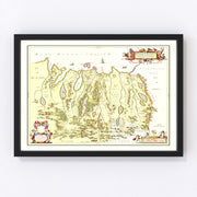 Strathnaver Vintage Map 1665
