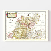 map of The Scottish 