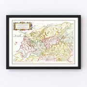 map of Loch Ness