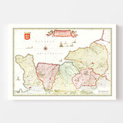 map of Normandy
