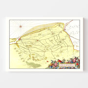 map of Calais