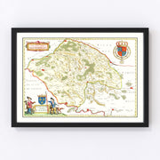 Valois Vintage Map 1665