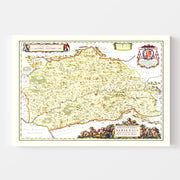 map of Albi