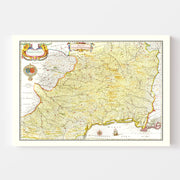 map of Languedoc