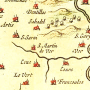 old Quercy map