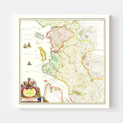 map of Saintonge