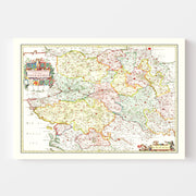 map of Orléanais