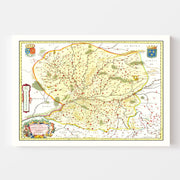 map of Anjou