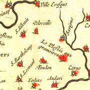 old Anjou map