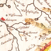 old Switzerland map