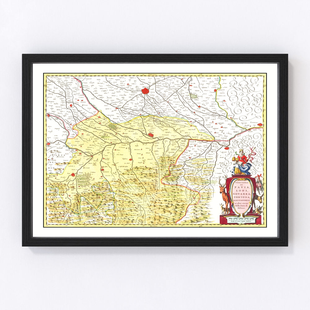 map of Lodi And Pavi