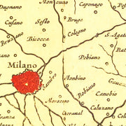 old Milan map