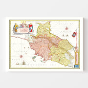 map of Central Italy