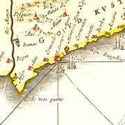 old Guinea map