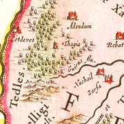 old Morocco map