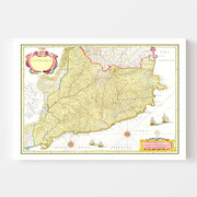 map of Catalonia