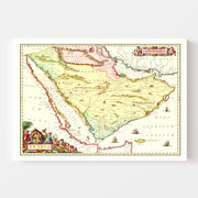 map of Saudi Arabia