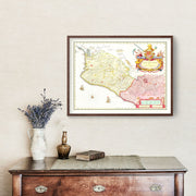 Mexico map art