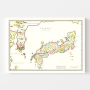map of Japan