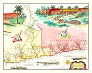 Brazil map history