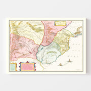 map of Paraguay