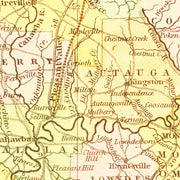 old Alabama map