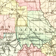 old Alabama map