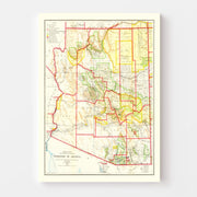 map of Arizona