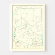 map of Arizona