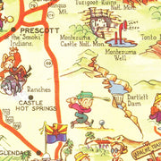 old Arizona map