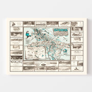 map of vintage sedon