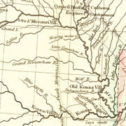 old Arkansas map